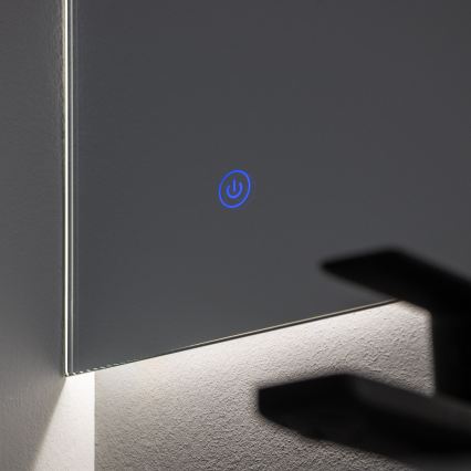 Brilagi - LED-es fürdőszobai tükör QUARTIERE LED/25W/230V 70x75 cm IP44 CRI 90 fényerőszabályozható + CCT