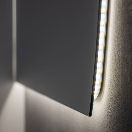 Brilagi - LED-es fürdőszobai tükör QUARTIERE LED/25W/230V 70x75 cm IP44 CRI 90 fényerőszabályozható + CCT