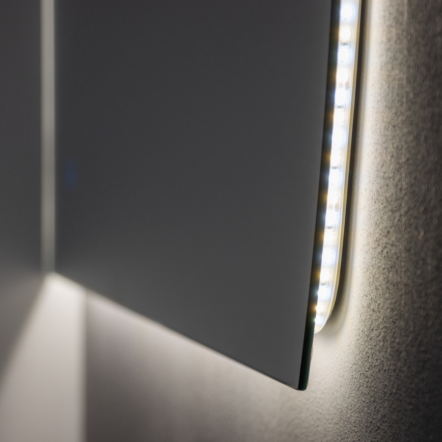 Brilagi - LED-es fürdőszobai tükör QUARTIERE LED/25W/230V 70x75 cm IP44 CRI 90 fényerőszabályozható + CCT