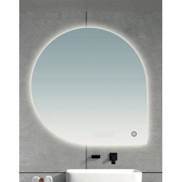 Brilagi - LED fürdőszobai tükör RICADI LED/19W/230V 60x60 cm IP44 CRI 90 dimmelhető + CCT