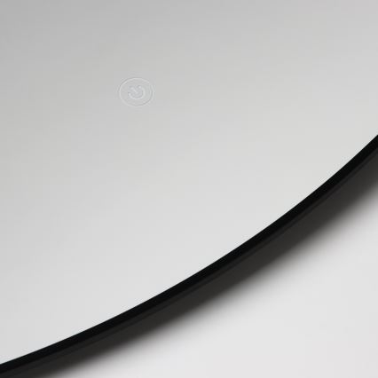 Brilagi - VENA BLACK LED fürdőszobai tükör LED/32W/230V Ø 100 cm IP44 CRI 90 fényerőszabályozható + CCT