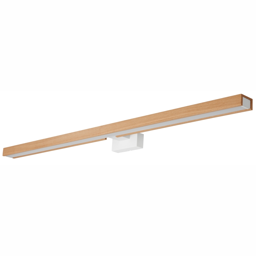 Brilagi - LED fürdőszobai tükörmegvilágítás WOODY MIRROR LED/15W/230V 90 cm IP44 tölgy/fehér