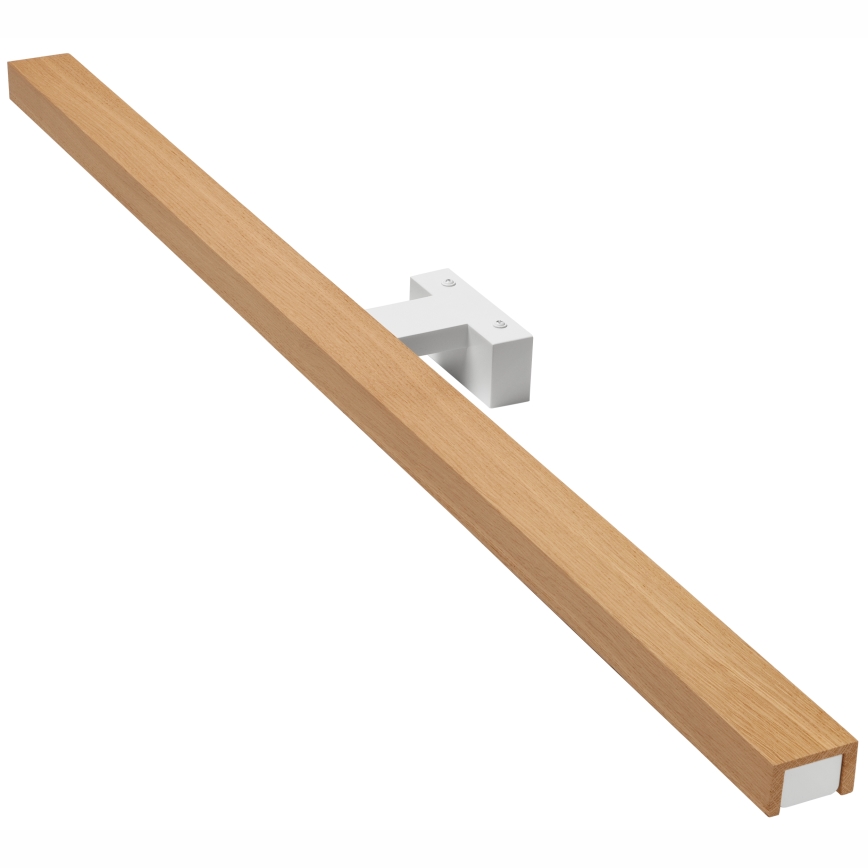 Brilagi - LED fürdőszobai tükörmegvilágítás WOODY MIRROR LED/15W/230V 90 cm IP44 tölgy/fehér