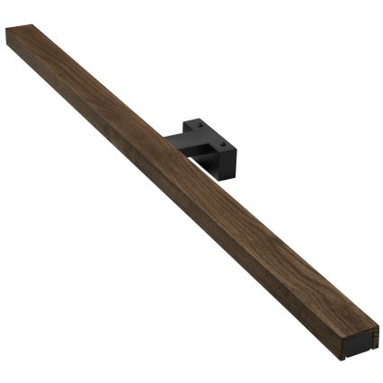 Brilagi - LED Fürdőszobai tükörmegvilágítás WOODY MIRROR LED/15W/230V 90 cm IP44 tölgy dió/fekete