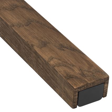 Brilagi - LED Fürdőszobai tükörmegvilágítás WOODY MIRROR LED/15W/230V 90 cm IP44 tölgy dió/fekete