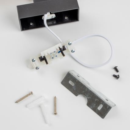 Brilagi - LED fürdőszobai tükörmegvilágítás WOODY MIRROR LED/8W/230V 40 cm IP44 tölgy/fekete