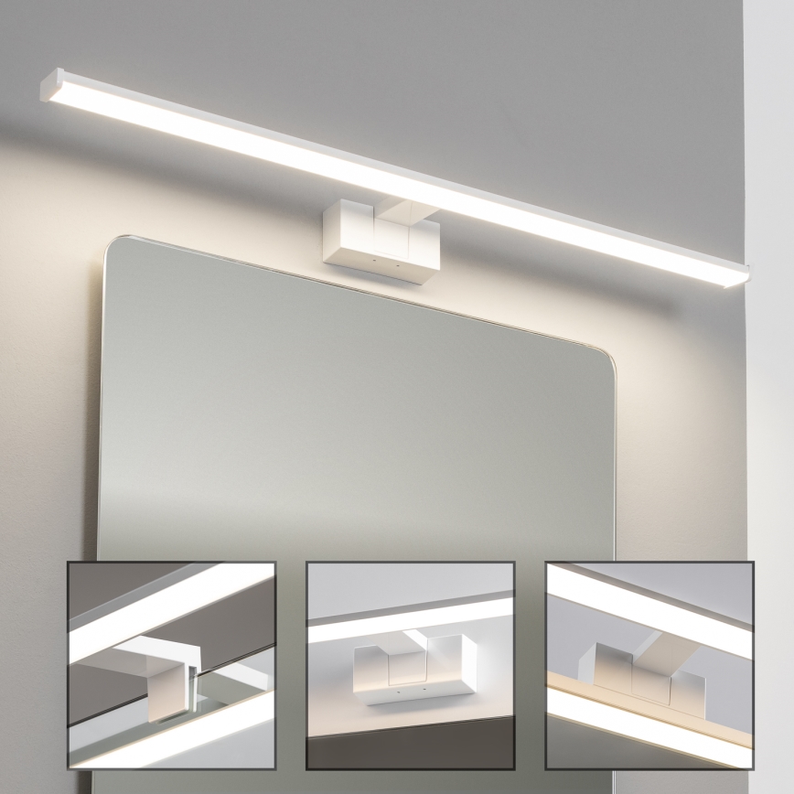 Brilagi - LED fürdőszobai tükörvilágítás 3 az 1-ben VESTRA LED/15W/230V 80 cm IP44 fehér