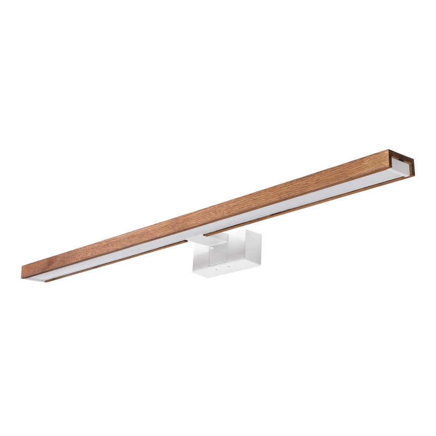 Brilagi - LED fürdőszobai tükörvilágítás 3 az 1-ben WOODY MIRROR LED/15W/230V 80 cm IP44 fehér/tölgy-cseresznye