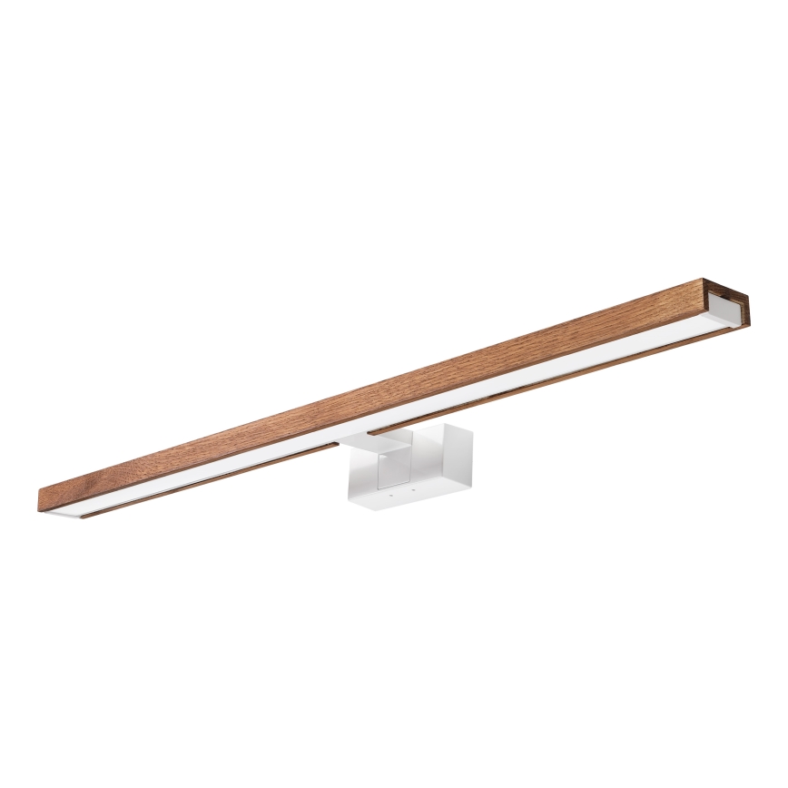 Brilagi - LED fürdőszobai tükörvilágítás 3 az 1-ben WOODY MIRROR LED/15W/230V 80 cm IP44 fehér/tölgy-cseresznye