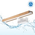Brilagi - LED fürdőszobai tükörvilágítás 3 az 1-ben WOODY MIRROR LED/8W/230V 40 cm IP44 fehér/tölgy