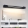 Brilagi - LED fürdőszobai tükörvilágítás AQUA LINE LED/12W/230V 45 cm IP44 fekete CRI 90