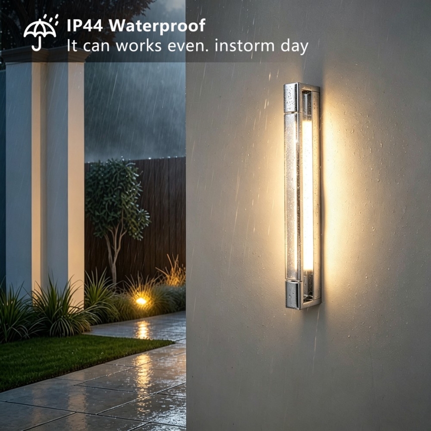 Brilagi - LED fürdőszobai tükörvilágítás AQUA LINE LED/12W/230V 45 cm IP44 fényes króm CRI 90
