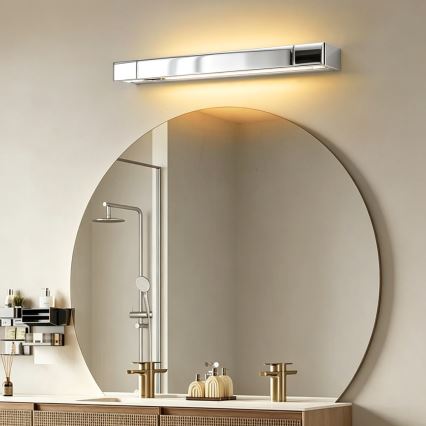 Brilagi - LED fürdőszobai tükörvilágítás AQUA LINE LED/12W/230V 45 cm IP44 fényes króm CRI 90