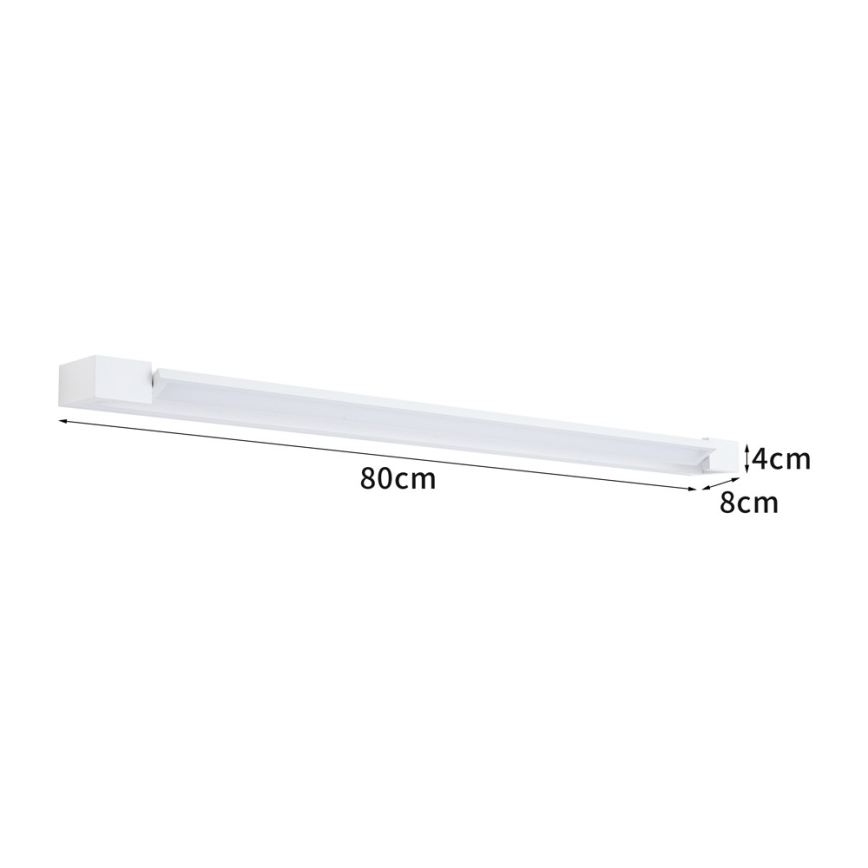 BRILAGI - LED fürdőszobai tükörvilágítás AQUA LINE LED/20W/230V 80 cm IP44 fehér CRI 90