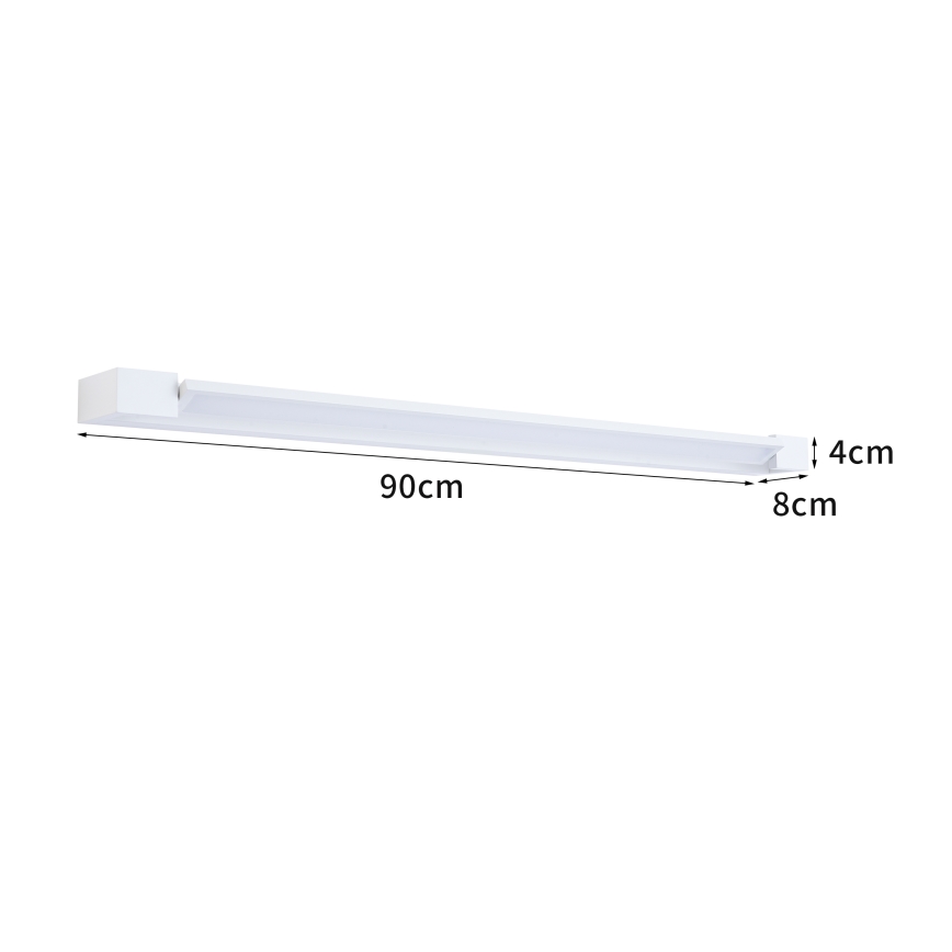 Brilagi - AQUA LINE fürdőszobai tükörvilágítás LED/24W/230V 90 cm IP44 fehér CRI 90