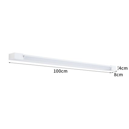 BRILAGI - LED fürdőszobai tükörvilágítás AQUA LINE LED/28W/230V 100 cm IP44 fehér CRI 90