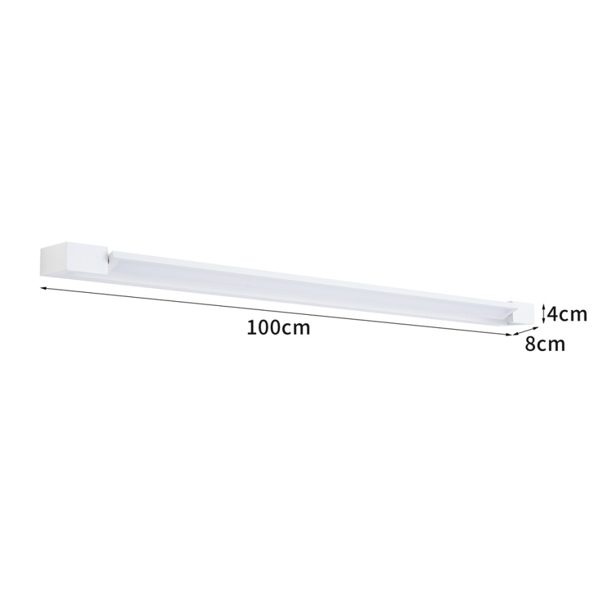 BRILAGI - LED fürdőszobai tükörvilágítás AQUA LINE LED/28W/230V 100 cm IP44 fehér CRI 90