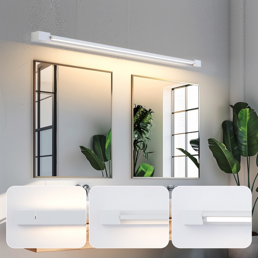 Brilagi - LED fürdőszobai tükörvilágítás AQUA LINE LED/36W/230V 120 cm IP44 fehér CRI 90