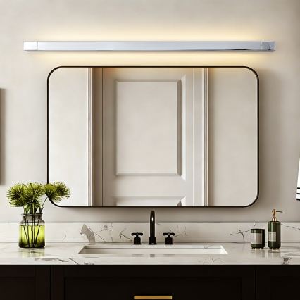 Brilagi - LED fürdőszobai tükörvilágítás AQUA LINE LED/36W/230V 120 cm IP44 fényes króm CRI 90