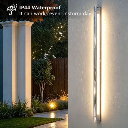 Brilagi - LED fürdőszobai tükörvilágítás AQUA LINE LED/36W/230V 120 cm IP44 fényes króm CRI 90