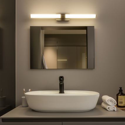Brilagi - LED fürdőszobai tükörvilágítás DIANA LED/10W/230V 60 cm IP44 fekete