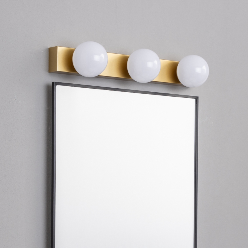 Brilagi - LED fürdőszobai tükörvilágítás HOLLYWOOD 3xLED/3W/230V 39 cm IP44 aranyszínű