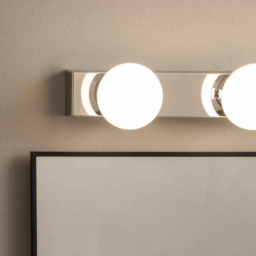 Brilagi - LED fürdőszobai tükörvilágítás HOLLYWOOD 4xLED/3W/230V 53 cm IP44 fényes króm