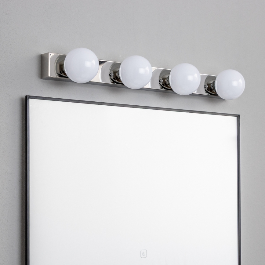Brilagi - LED fürdőszobai tükörvilágítás HOLLYWOOD 4xLED/3W/230V 53 cm IP44 fényes króm