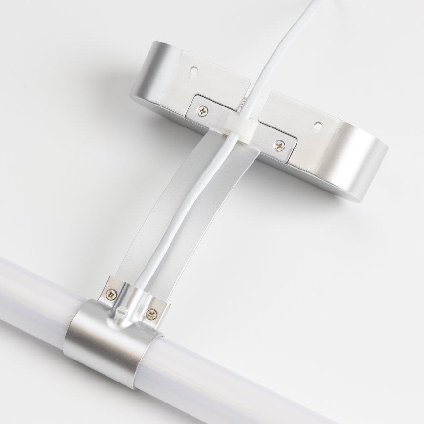 Brilagi - TUBEO 2 az 1-ben LED fürdőszobai tükörvilágítás, LED/6W/230V, 40 cm, IP44, ezüst