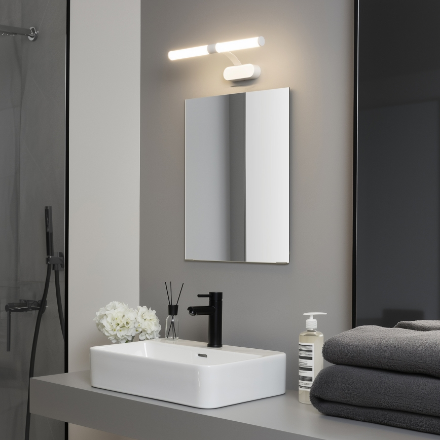 Brilagi - LED fürdőszobai tükörvilágítás 2 az 1-ben TUBEO LED/6W/230V 40 cm IP44 fehér