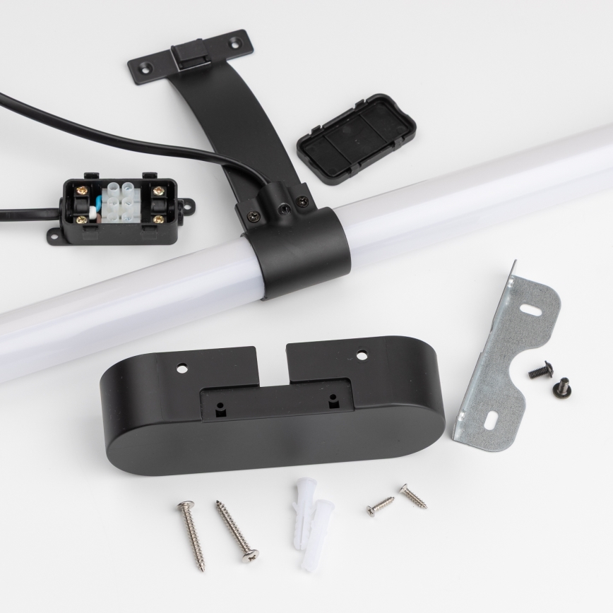 Brilagi - LED-es fürdőszobai tükörvilágítás 2 az 1-ben TUBEO LED/6W/230V 40 cm IP44 fekete