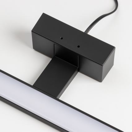 Brilagi - LED fürdőszobai tükörvilágítás 3 az 1-ben VESTRA LED/12W/230V 60 cm IP44 fekete