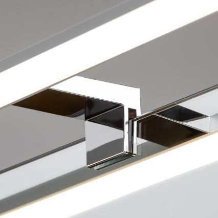 Brilagi - VESTRA 3 az 1-ben LED fürdőszobai tükörvilágítás, LED/12W/230V, 60 cm, IP44, fényes króm