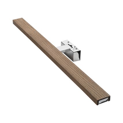 BRILAGI - LED fürdőszobai tükörvilágítás WOODY MIRROR 3v1 LED/15W/230V 80 cm IP44 fényes króm/tölgy dió