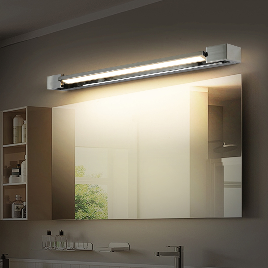 Brilagi - LED fürdőszobai tükörvilágítás AQUA LINE LED/18W/230V 60 cm IP44 fényes króm CRI 90