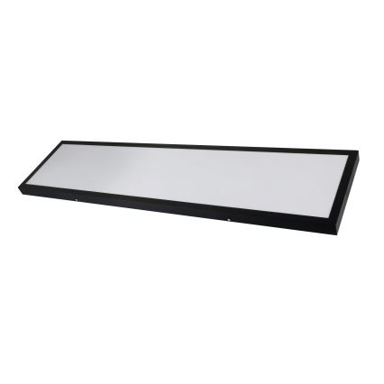 Brilagi - LED fürdőszobai mennyezeti lámpatest FRAME LED/50W/230V 120x30 cm 3000/4000/6000K IP44 fekete