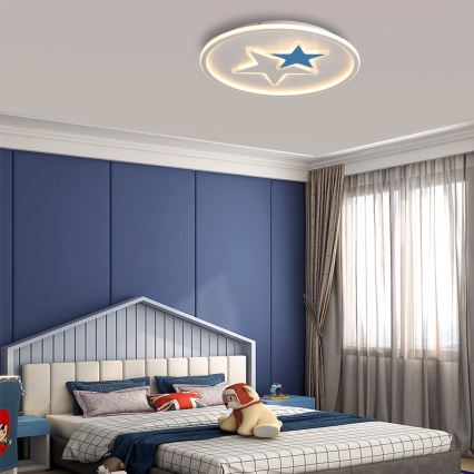 Brilagi - LED gyerek mennyezeti lámpa STARS LED/35W/230V átmérő 53 cm