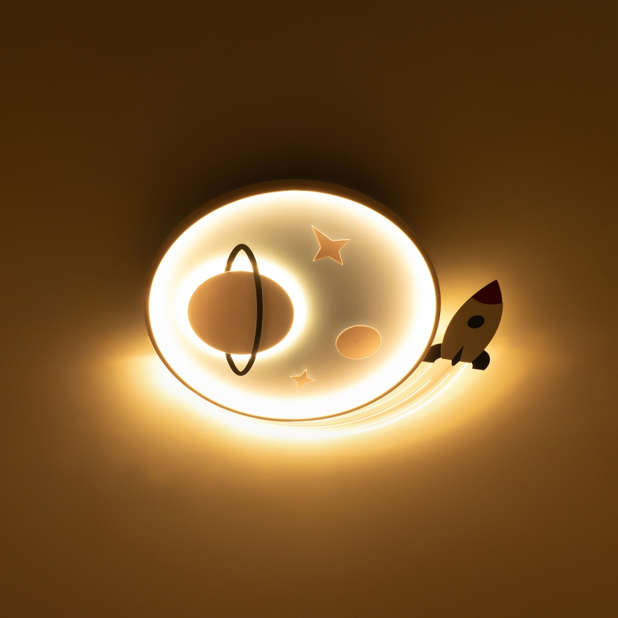 Brilagi - STARSHIP LED gyerek mennyezeti lámpa LED/64W/230V 3000/4500/6000K kék