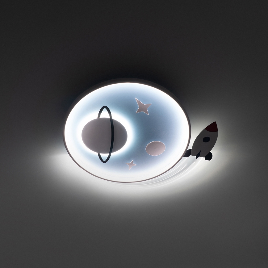 Brilagi - STARSHIP LED gyerek mennyezeti lámpa LED/64W/230V 3000/4500/6000K kék
