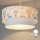 Brilagi - LED gyerekcsillár BOBO, zsinóros, 1xE27/60W/230V, átm. 40 cm, krémszínű/kék/mackó mintával