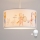 Brilagi - LED gyerekcsillár zsinóron BOBO 1xE27/60W/230V átm. 35 cm fehér/állatmintás