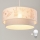 Brilagi - LED gyerekszoba csillár BOBO, kábellel, 1xE27/60W/230V, átm. 40 cm, krémszínű/szürke/nyuszis