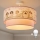 Brilagi - LED gyermek felületre szerelt plafonlámpa BOBO 1xE27/60W/230V átm. 40 cm rózsaszín/tündérek