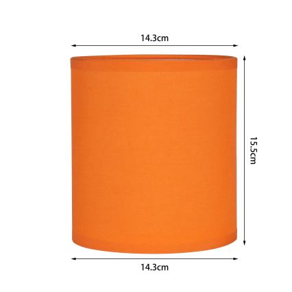 Brilagi - LED flexibilis fali lámpa NUBILA 1xE27/25W/230V + LED/3W matt króm/narancssárga