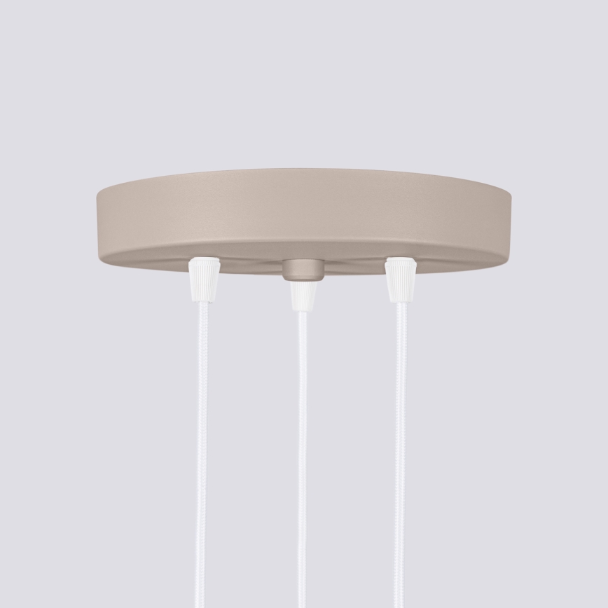 Brilagi - LED kábelcsillár CRESTO 3xGU10/10W/230V taupe