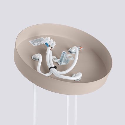 Brilagi - LED kábelcsillár CRESTO 3xGU10/10W/230V taupe