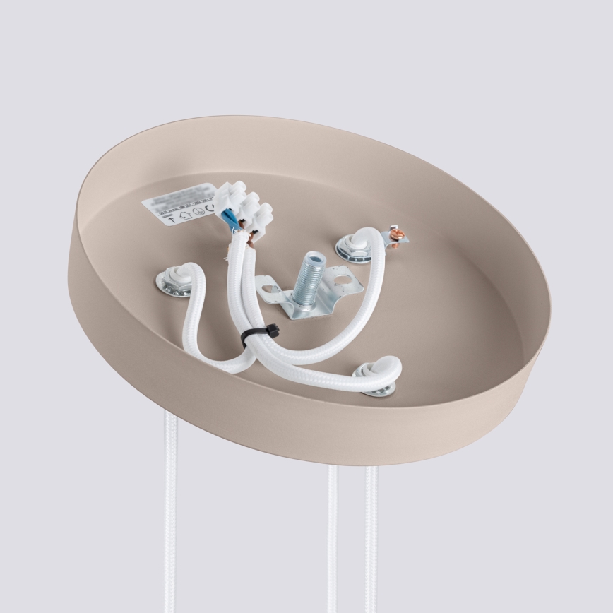 Brilagi - LED kábelcsillár CRESTO 3xGU10/10W/230V taupe