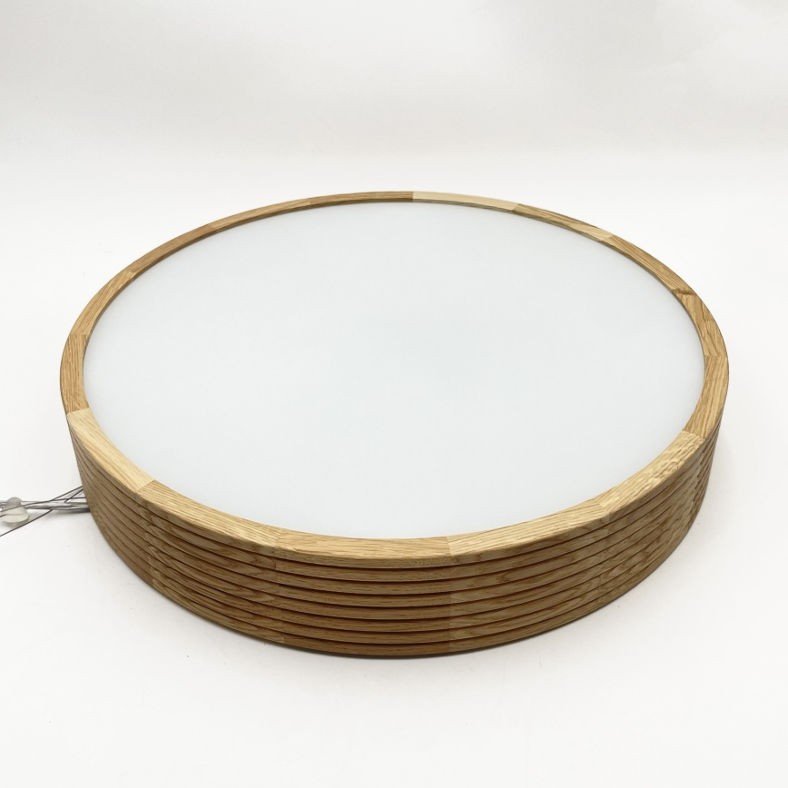 Brilagi - LED kábeles csillár CARVALHO MODERN 3xE27/60W/230V tölgy átm. 47,5 cm