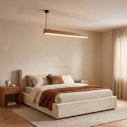 BRILAGI - LED kábeles csillár GARDALINE LED/100W/230V tölgy