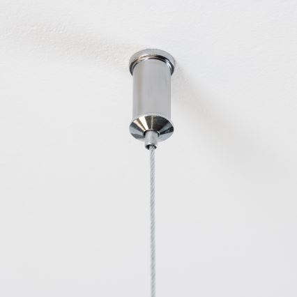 Brilagi - LED kábeles csillár MILLA 15xG9/3W/230V fekete króm/fehér